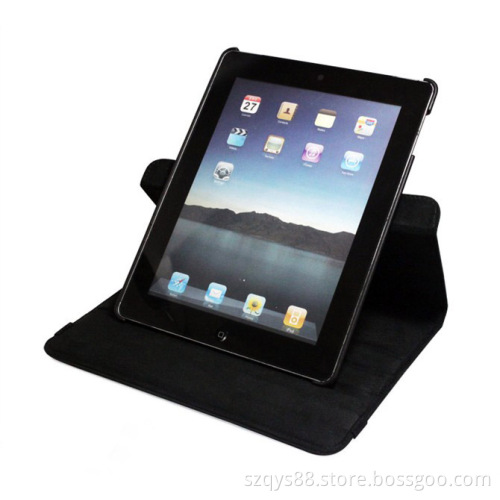Fashion 360 degree Rotating Stand Magnetic Smart Cover Case for iPad 2 3 4